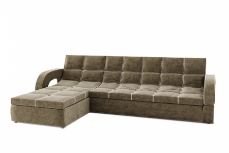 Диван Угловой Мадрид (Ш-2650 х Г-1800 х В-1000 мм/Спальное место 1350х2300 мм)/Разные Цвета